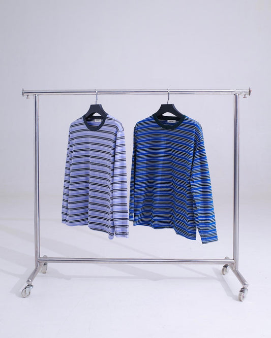 Striped Long Sleeves Top - 2 Colours