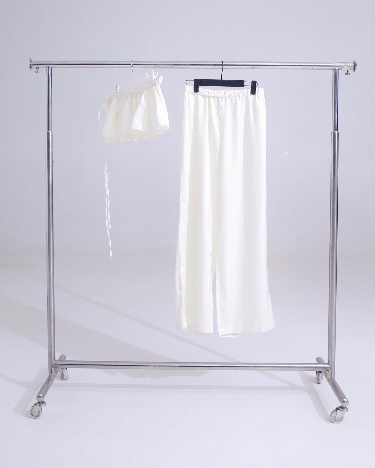 Ruffle Skirt Layered Lounge Pants - Pistachio Green